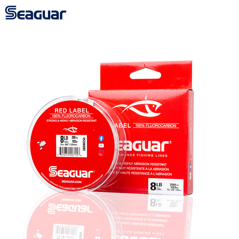 Fluorocarbon Line - SEAGUAR Red Label 160M/183M 100% JAPANISCHE
