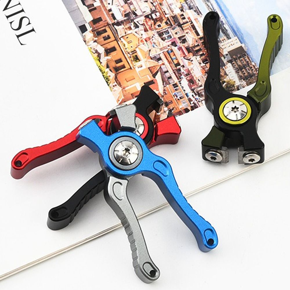 Fishing Line Cutter - Aluminiumlegierung Angelzange Schere Gold Schwarz Blau