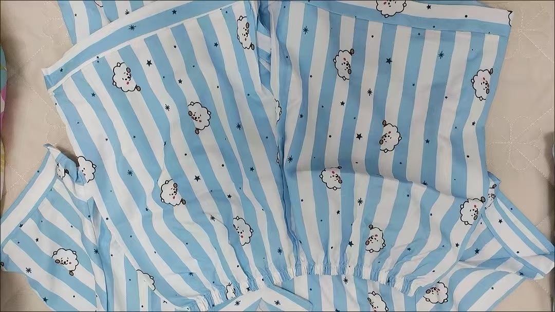 Tippet Line - BT21 Unisex Sommer-Set Kurzarm-T-Shirt & Shorts