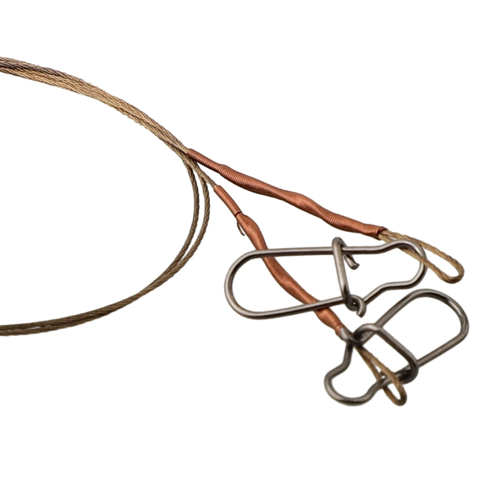 Leader Line - 2 teile/paket Angelschnur Stahl Draht Vorfach