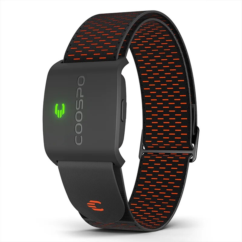 Ice Fishing Line - COOSPO HW9 Armband-Herzfrequenzmesser mit HR-Zonen/Kalorien HRM-Sensor