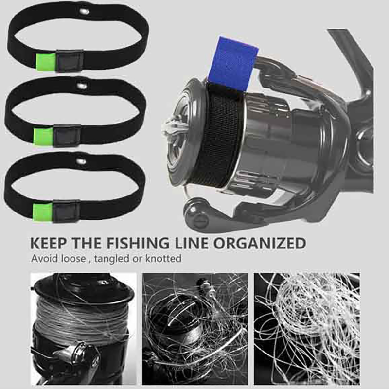 Fishing Line Spool - Spulengürtel, Angelschnur-Kontrollgürtel, Angelschnurhalter, Angelrolle, Angelschnurfixierer –