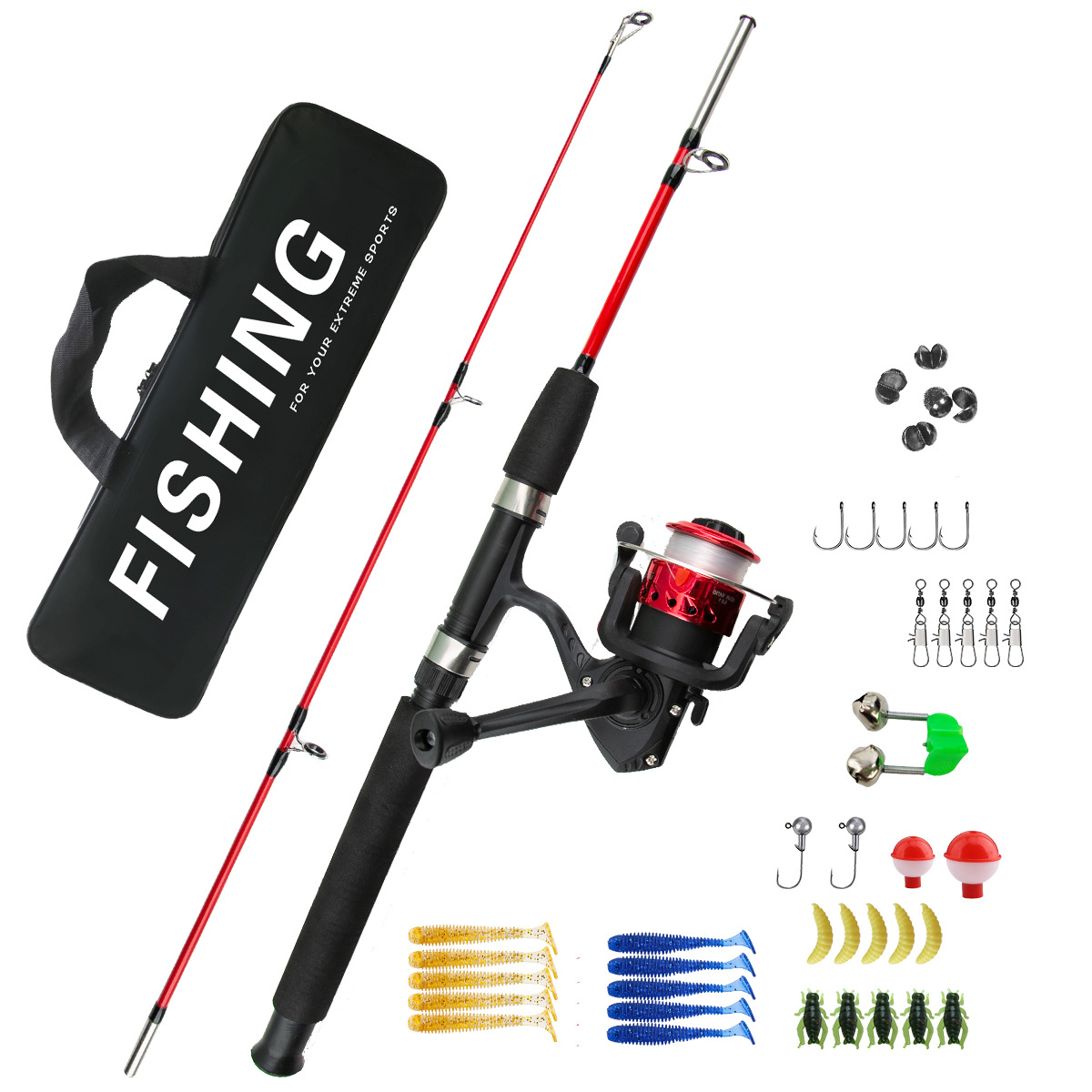 2-teilige Eisfischerrute für A – Ice Fishing Line Bewertung und Preis