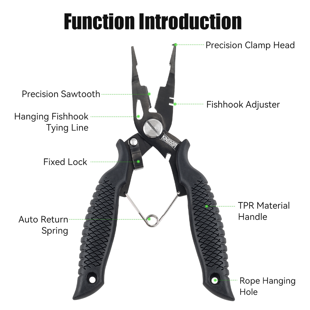 Kingdom Angelzange, multifunkt – Fishing Line Cutter Bewertung und Preis