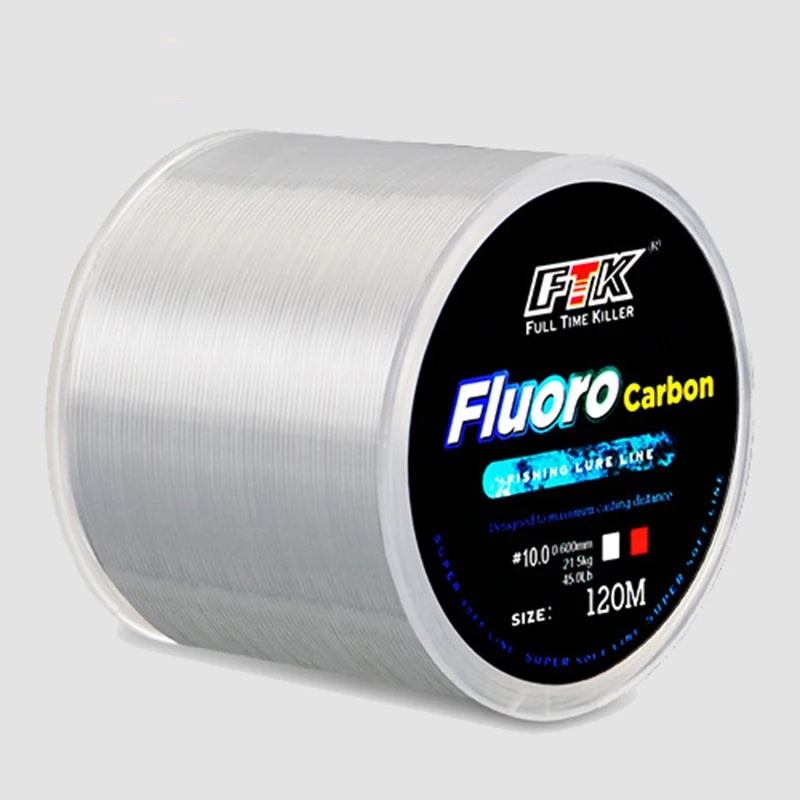 120M Angelschnur 0,14mm-0,6mm  – Fluorocarbon Line Bewertung und Preis
