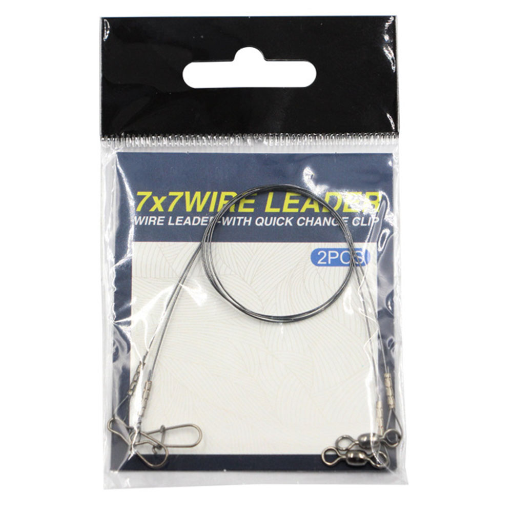 2pc Angeln Titan Draht Vorfach – Leader Line Bewertung und Preis