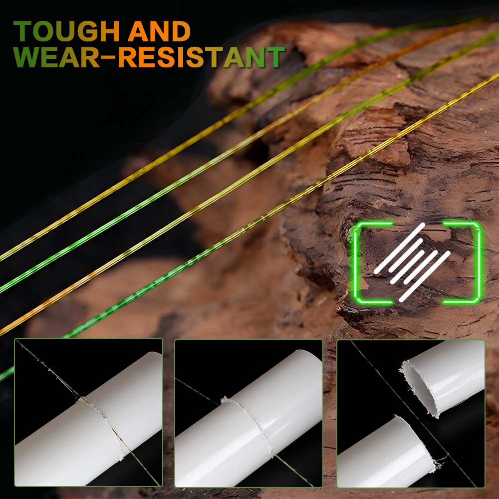 ZUKIBO 3D-Speckle-Schnur, gelb – Fluorocarbon Line Bewertung und Preis