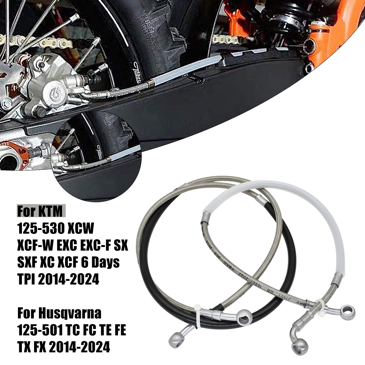 Hydraulische Bremsleitung vorn – Braided Line Bewertung und Preis