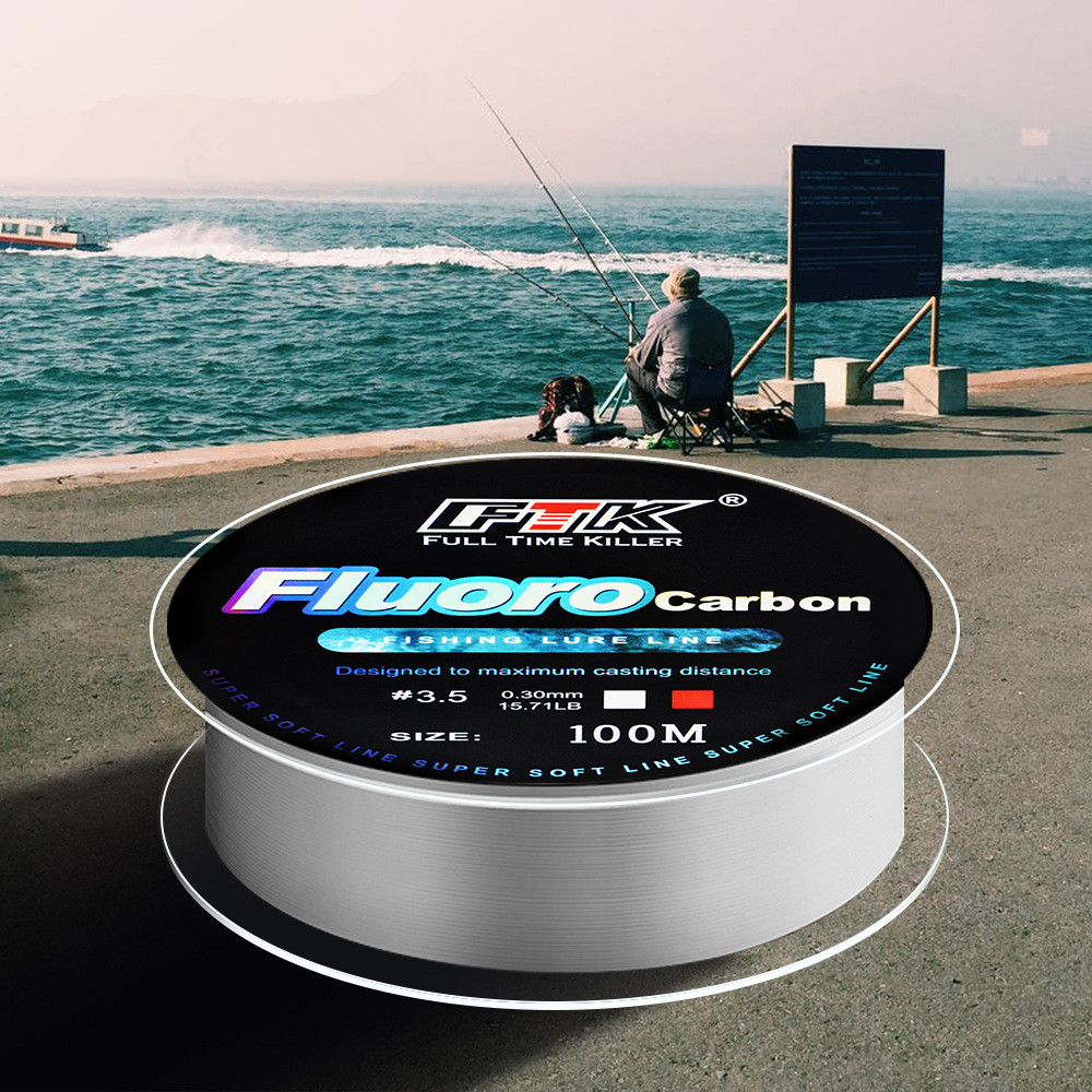 100 m lange Angelschnur aus Fl – Fluorocarbon Line Bewertung und Preis