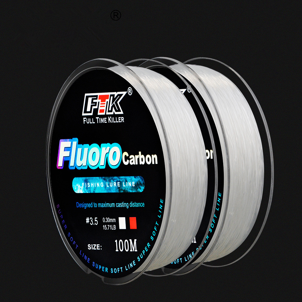 100 m lange Angelschnur aus Fl – Fluorocarbon Line Bewertung und Preis