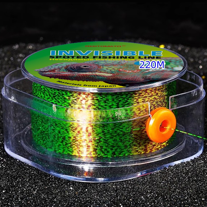 220 Meter gefleckte Schnur Flu – Fluorocarbon Line Bewertung und Preis