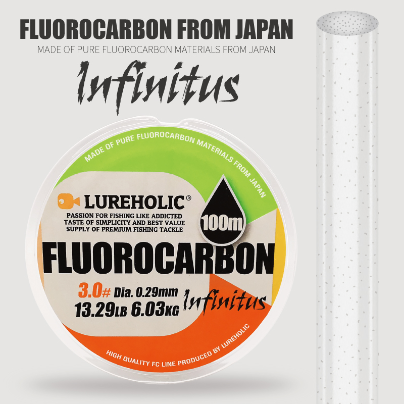 Lureholic Infinity Utra Soft 1 – Fluorocarbon Line Bewertung und Preis
