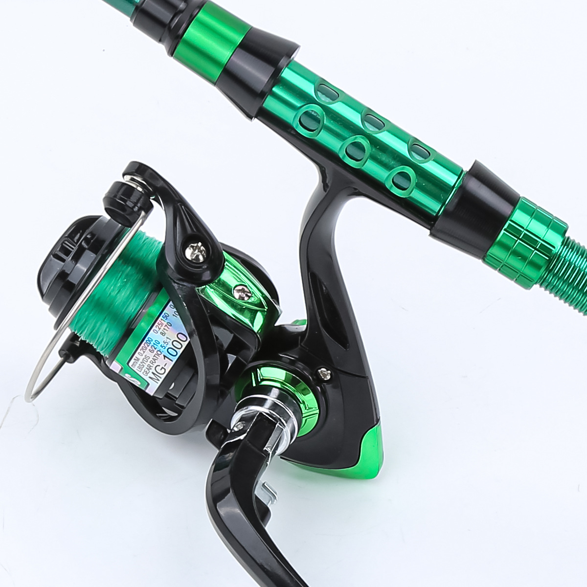 1,8 Meter Grüne Carbon-Telesko – Fishing Line Box Bewertung und Preis