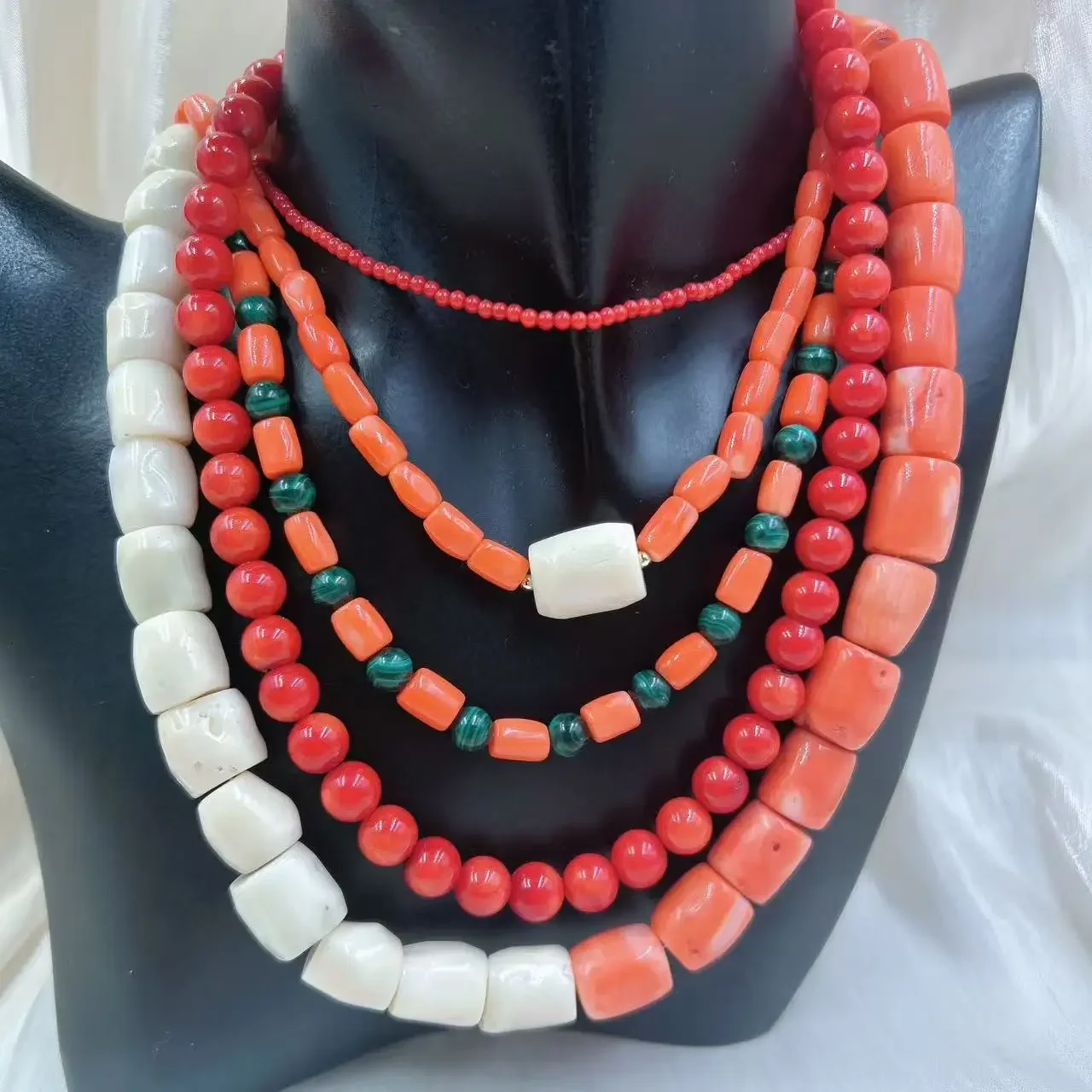 Orange Rot Vintage Runde Natür – Freshwater Line Bewertung und Preis