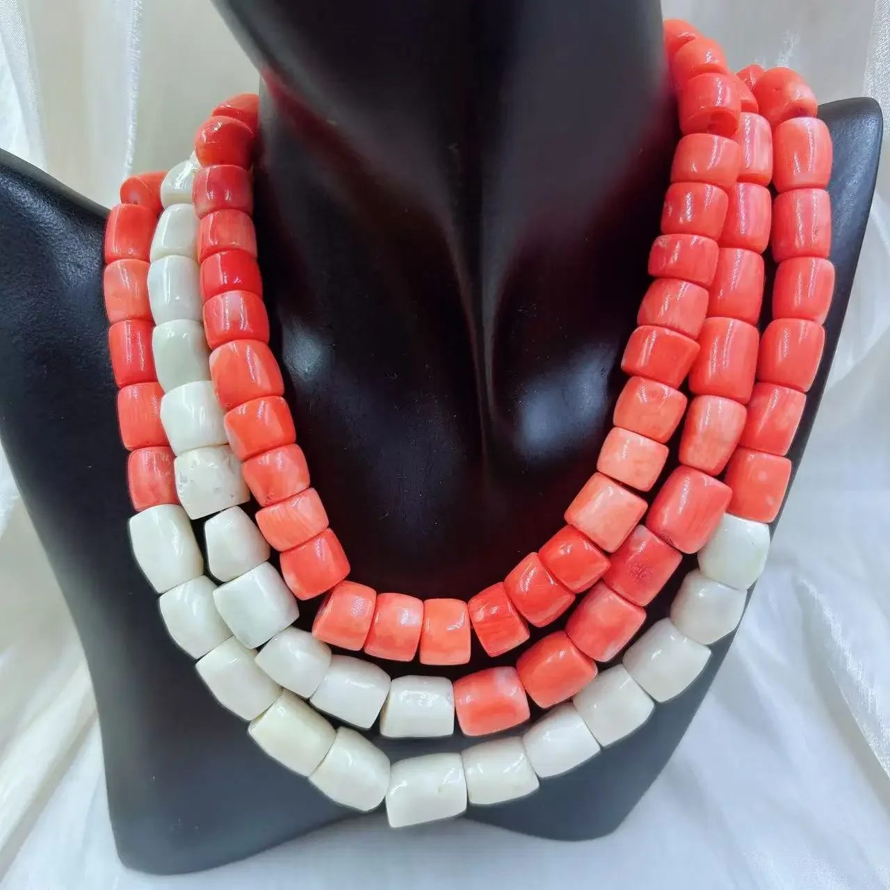 Orange Rot Vintage Runde Natür – Freshwater Line Bewertung und Preis