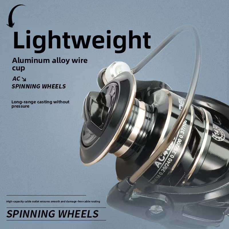 AC-Serie Vollmetall-Spinnrolle – Ice Fishing Line Bewertung und Preis