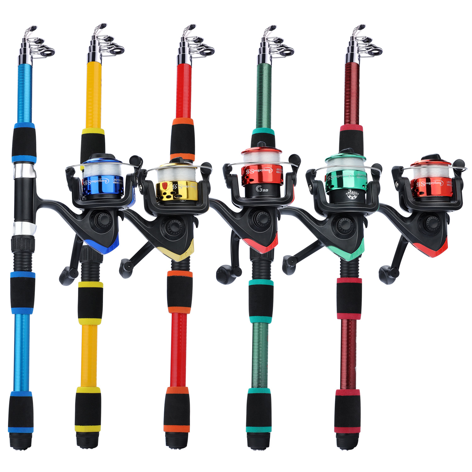 Sougayilang Angelruten-Set für – Fishing Line Spool Bewertung und Preis