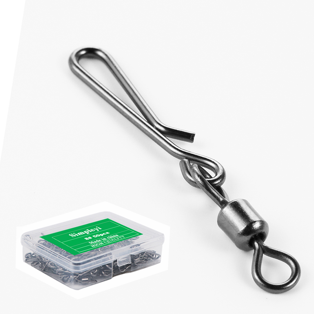 50 stücke Box Rolling Swivel M – Fishing Line Box Bewertung und Preis